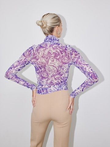 LeGer by Lena Gercke - Camisa 'Tamina' em roxo