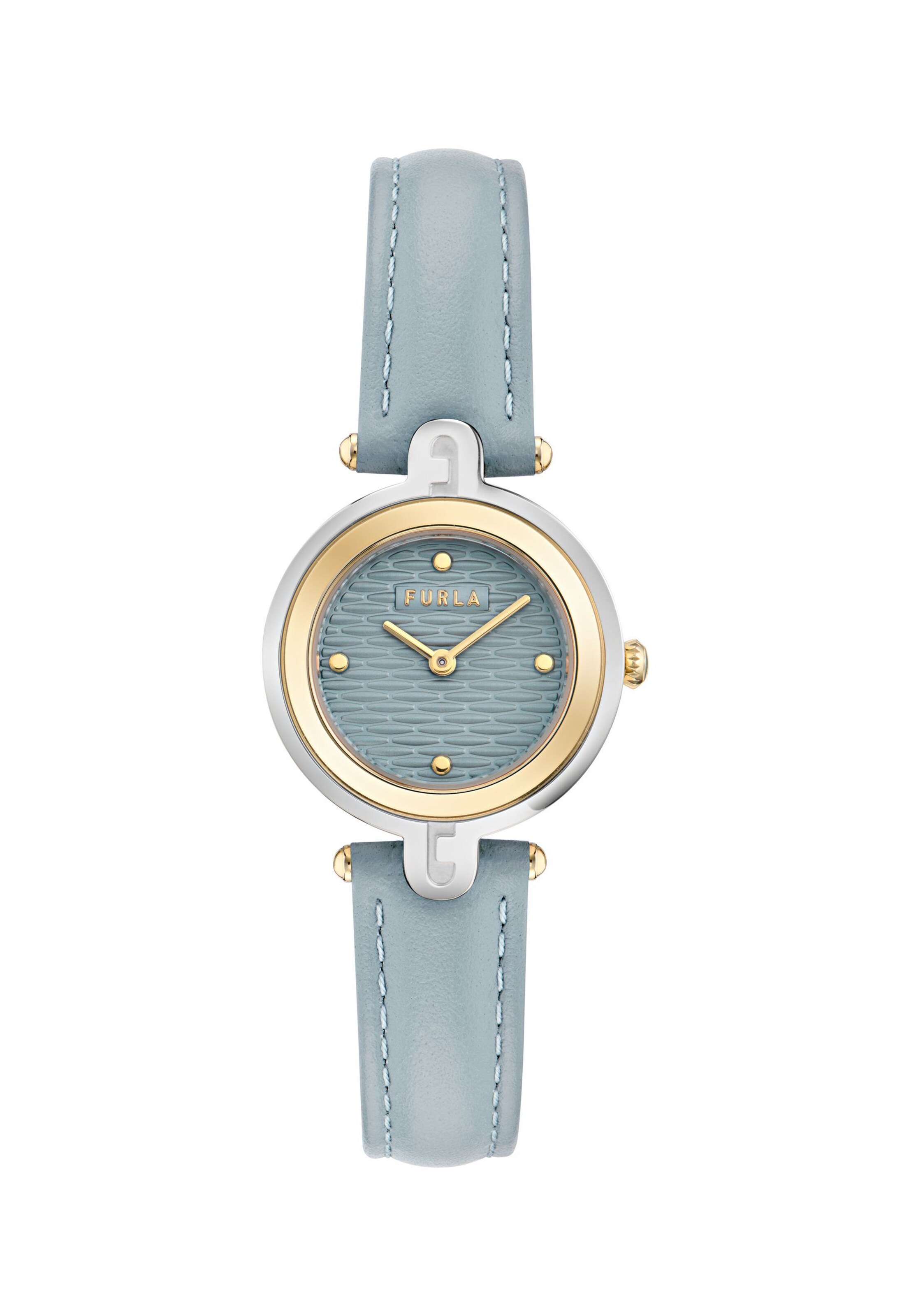 FURLA Analoguhr 'ARCH-BAR' in Blau: Vorderseite