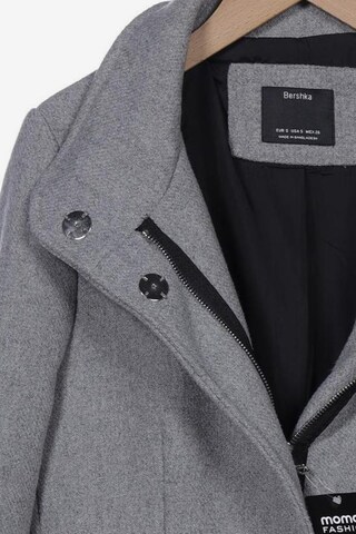 Bershka Jacket & Coat in S in Grey