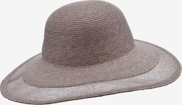 Seeberger Hat 'Hut' in Brown: front