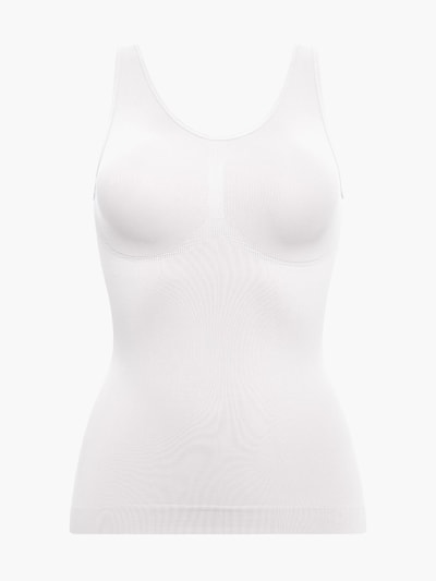 cfab by creamy fabrics Shaping Top 'Figurformendes Shapewear Tanktop' in White, Item view