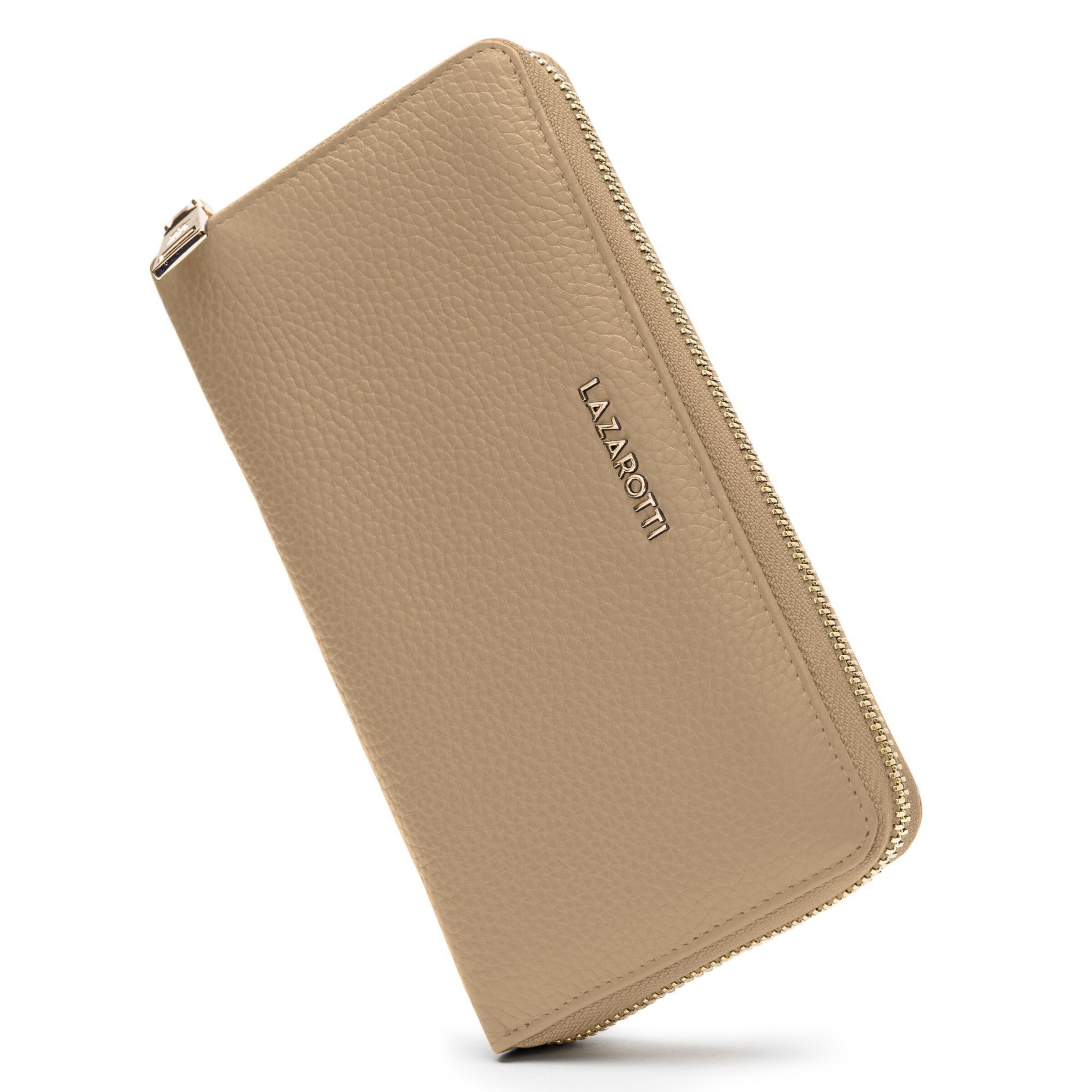 Porte-monnaies 'Bologna' Lazarotti en beige