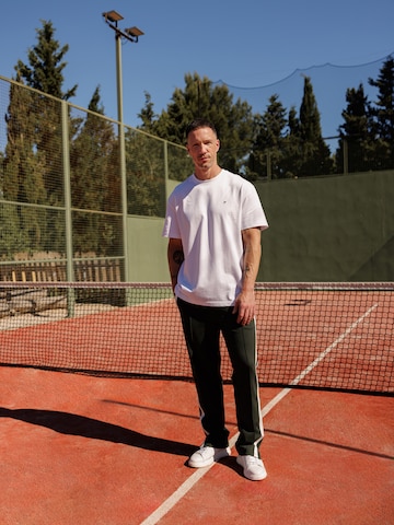 DAN FOX APPAREL Shirt 'Emilian' in Weiß