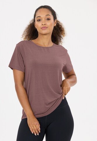 Athlecia Functioneel shirt 'Lizzy V2' in Rood: voorkant