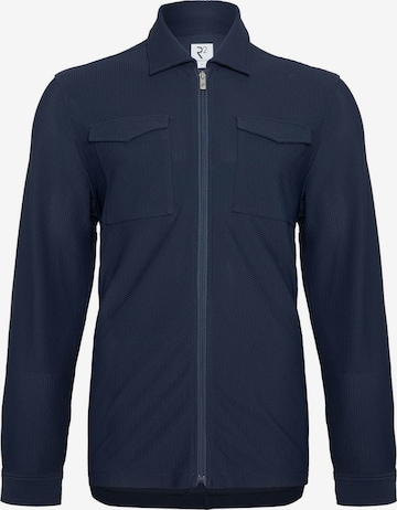Vestes en maille R2 Amsterdam en bleu : devant