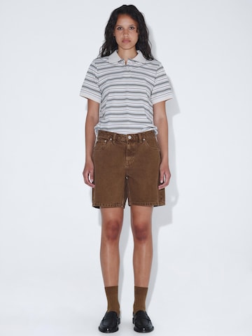 Dr. Denim Loosefit Jeans 'Hill'‌ in Braun: Vorderseite