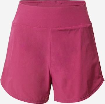 NIKE Normalny Spodnie sportowe 'BLISS' w kolorze różowy: przód