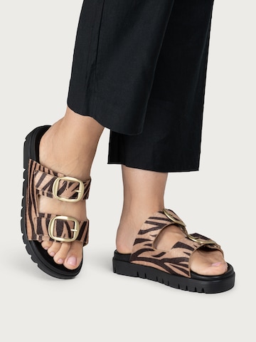 VITAFORM Pantolette in Beige: Vorderseite