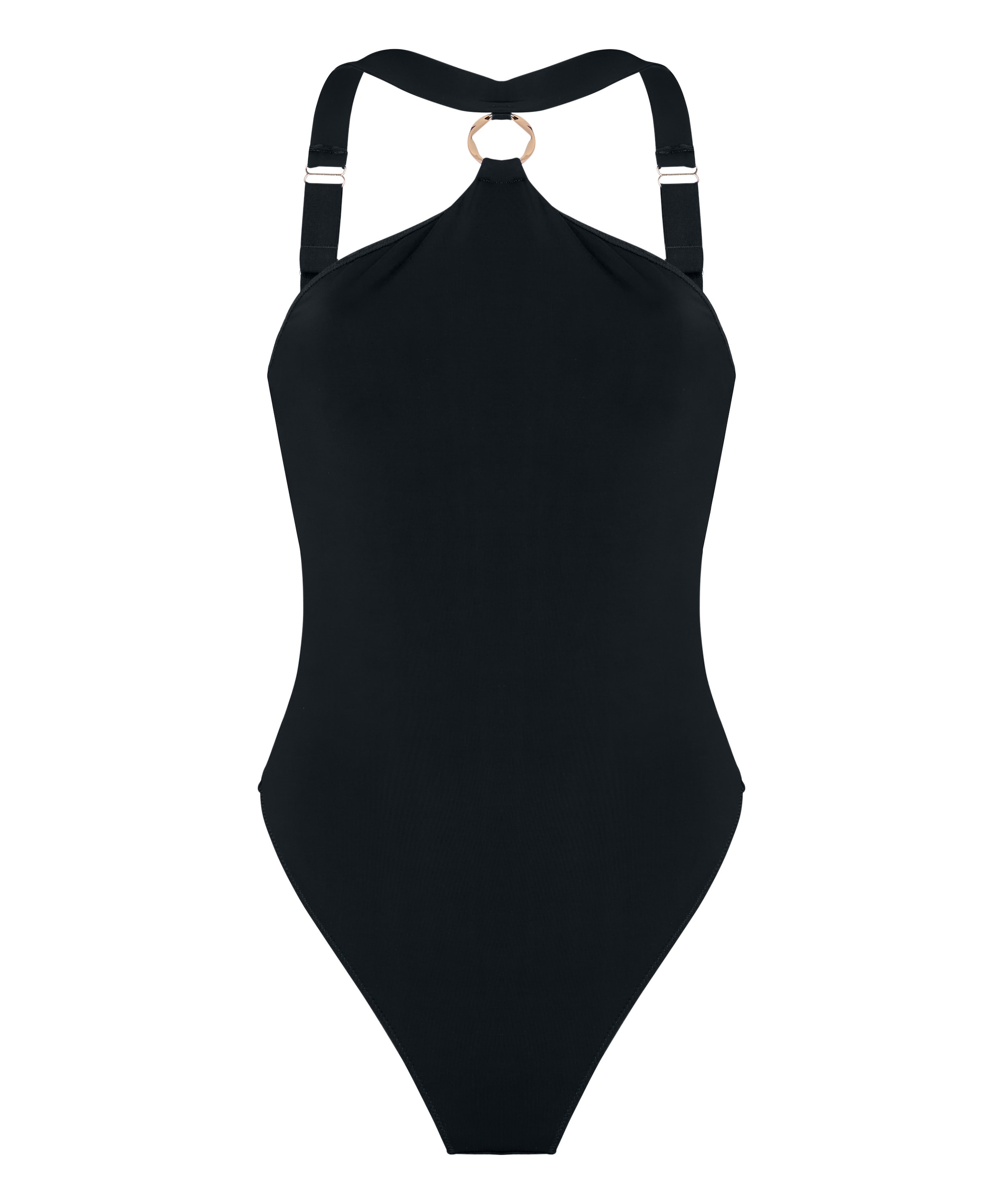 Hunkemöller Body in Schwarz: Vorderseite