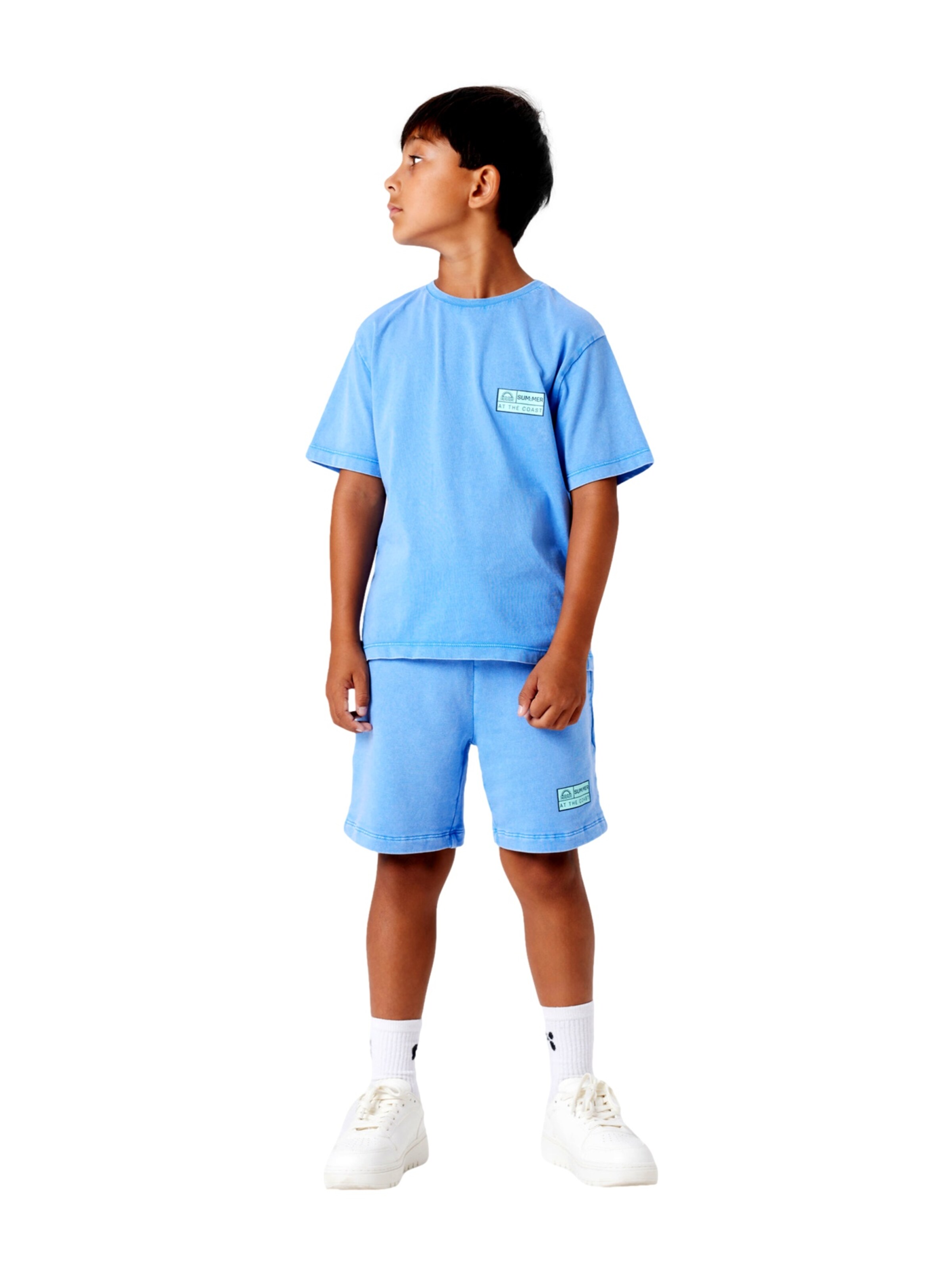 NAME IT Regular Broek 'Fandel' in Blauw: voorkant