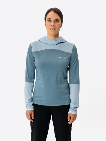 VAUDE Performance shirt 'Tremalzo' in Blue: front