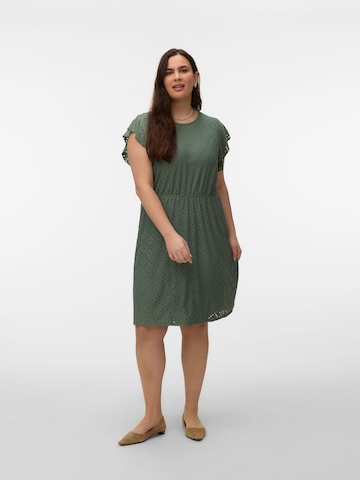 Vero Moda Curve - Vestido 'VMCTassa' en verde