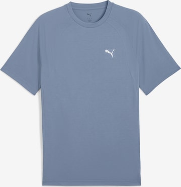 PUMA Performance shirt 'Evostripe' in Blue: front