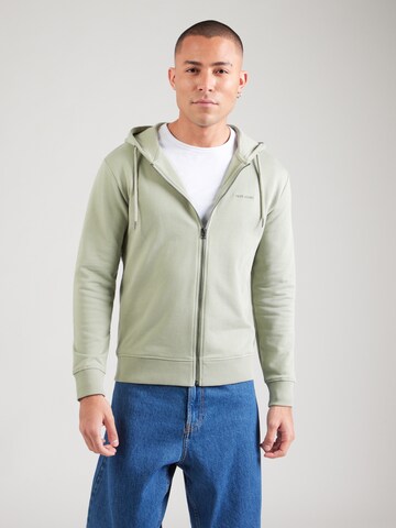 Pepe Jeans Tepláková bunda - Zelená: predná strana