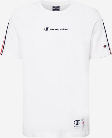 Tricou de la Champion Authentic Athletic Apparel pe alb: față