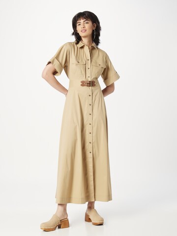 Lauren Ralph Lauren - Vestido camisero 'YUJENE' en beige