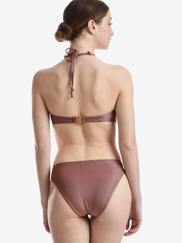 Maillot de bain ' Disco One Piece ' Wolford en bronze