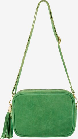 Sac à bandoulière IZIA en vert : devant