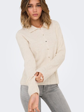 Cardigan 'ONLThea' ONLY en beige