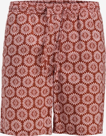 Pantalon JACK & JONES en marron : devant