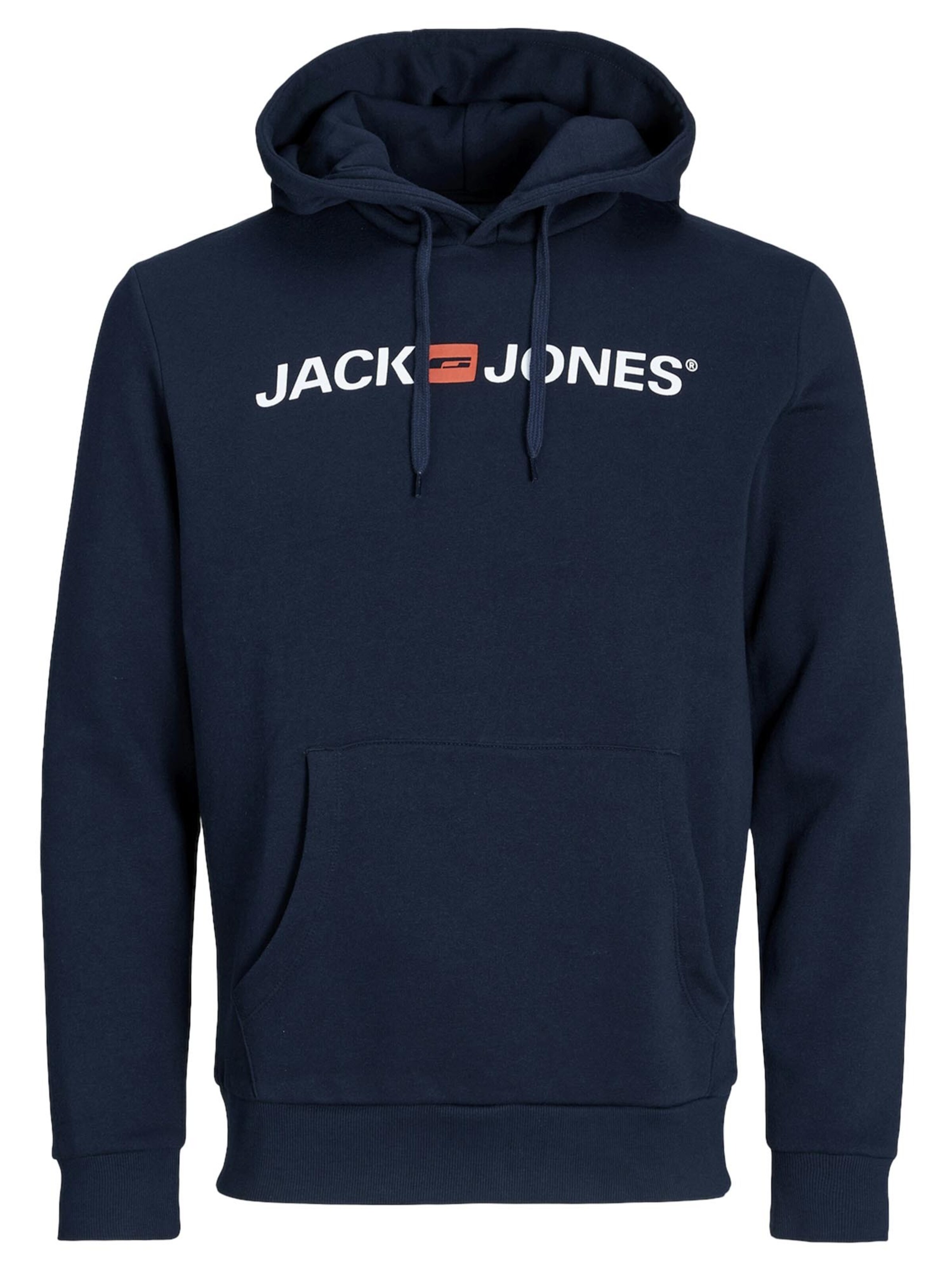 JACK & JONES Sweatshirt 'Corp' in Blue: front