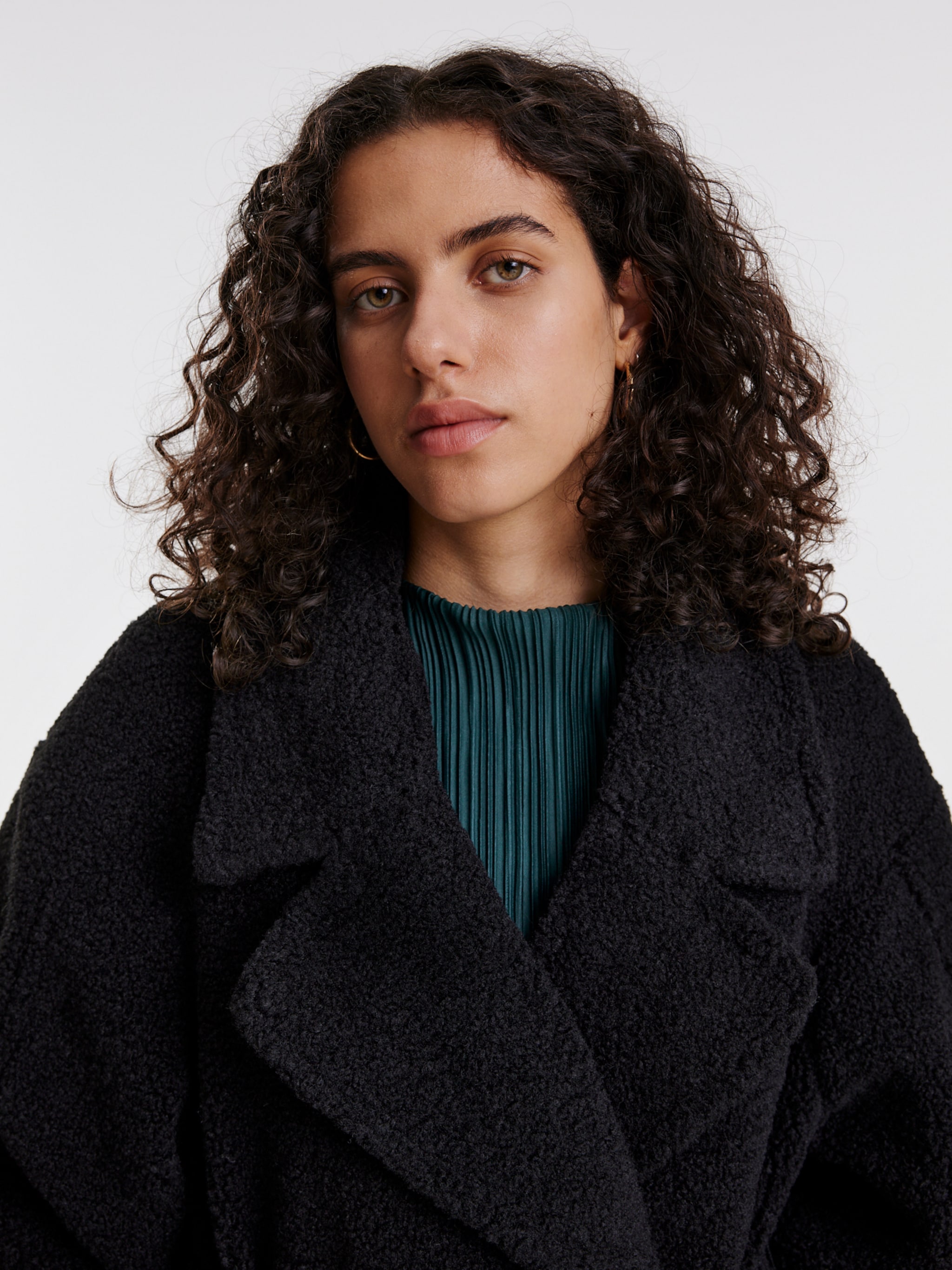 EDITED Producten Wintermantel 'Imelda' Zwart