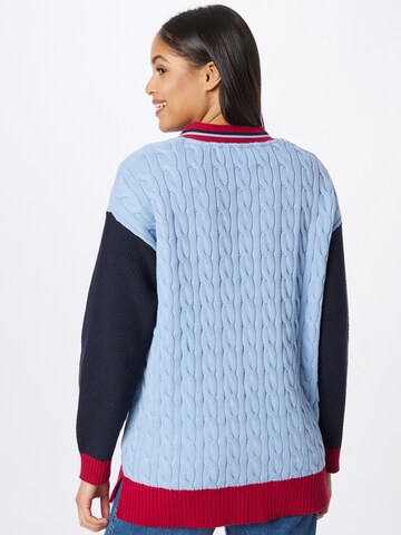 TOMMY HILFIGER Knit Cardigan in Blue