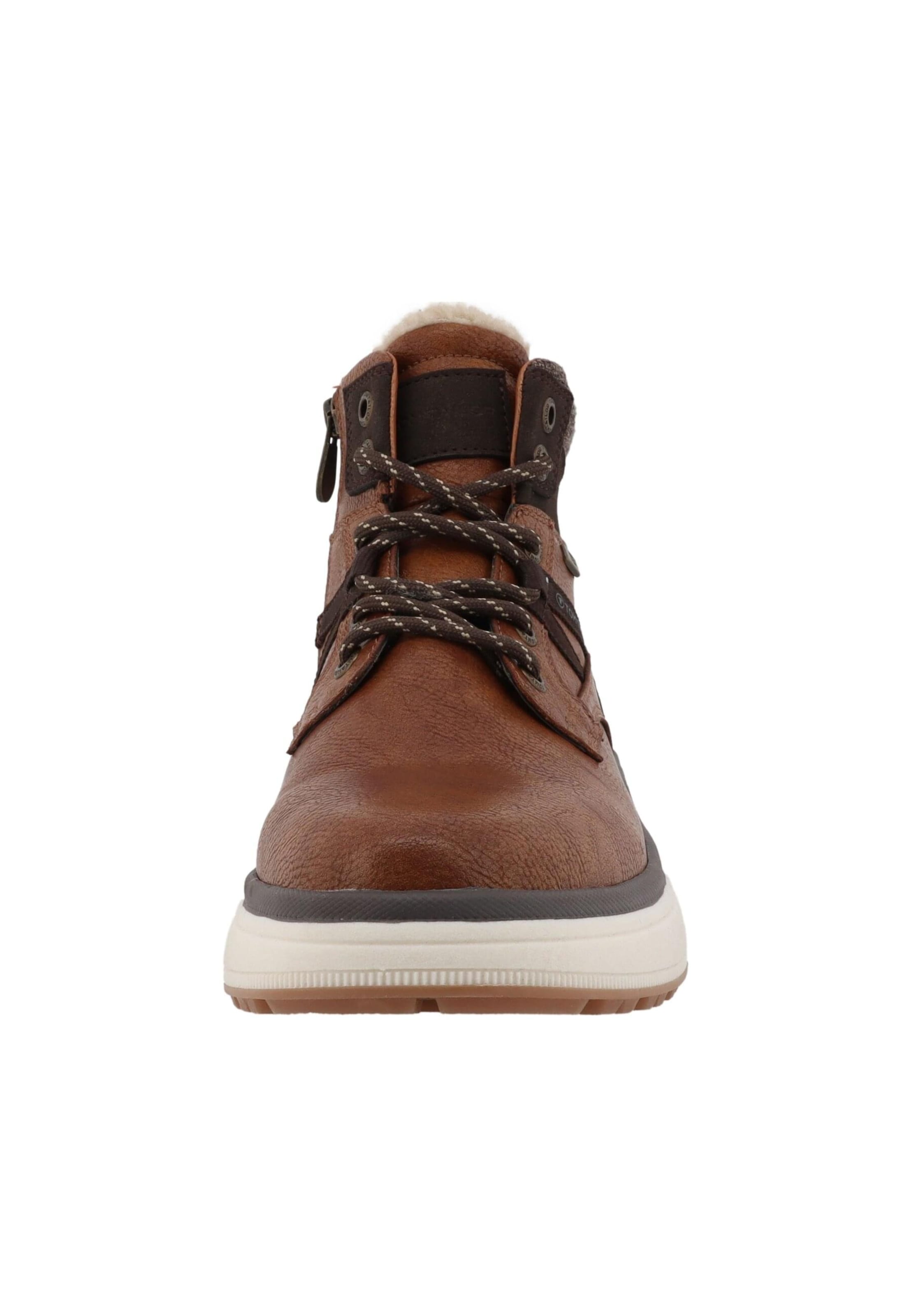 Sneaker alta di TOM TAILOR in marrone