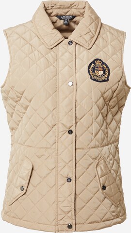 Lauren Ralph Lauren Bodywarmer in Beige: voorkant