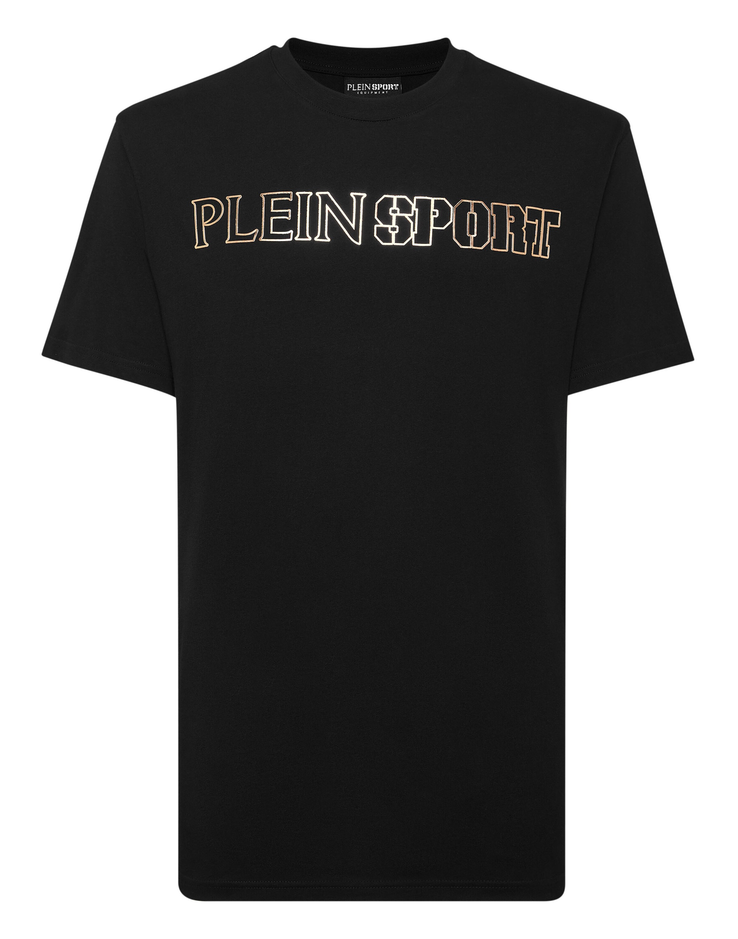 Plein Sport Shirt 'Tiger' in Black: front