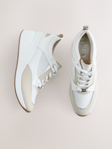 Baskets basses 'Forever Comfort' Next en blanc