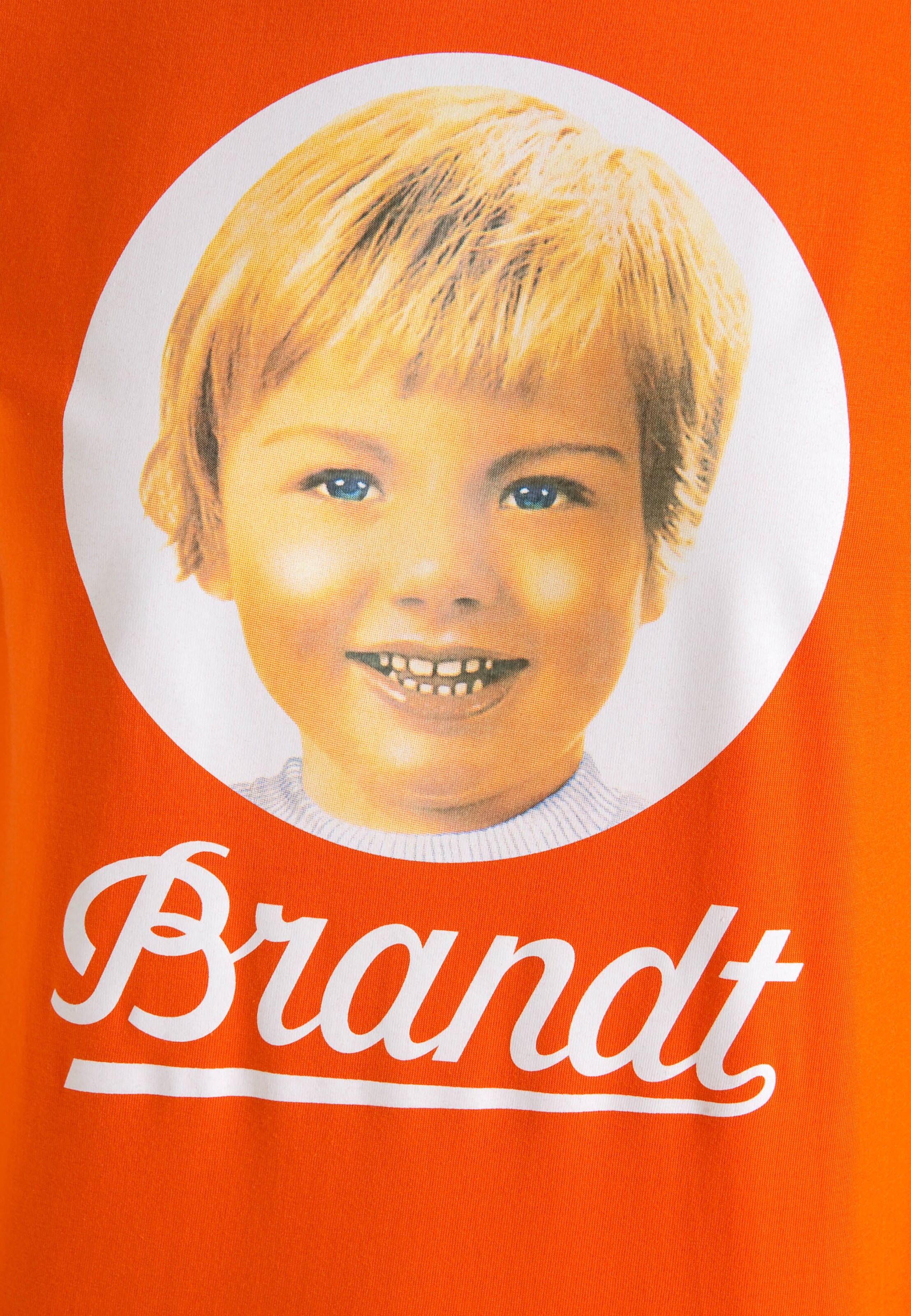 LOGOSHIRT Shirt 'Brandt' in Orange
