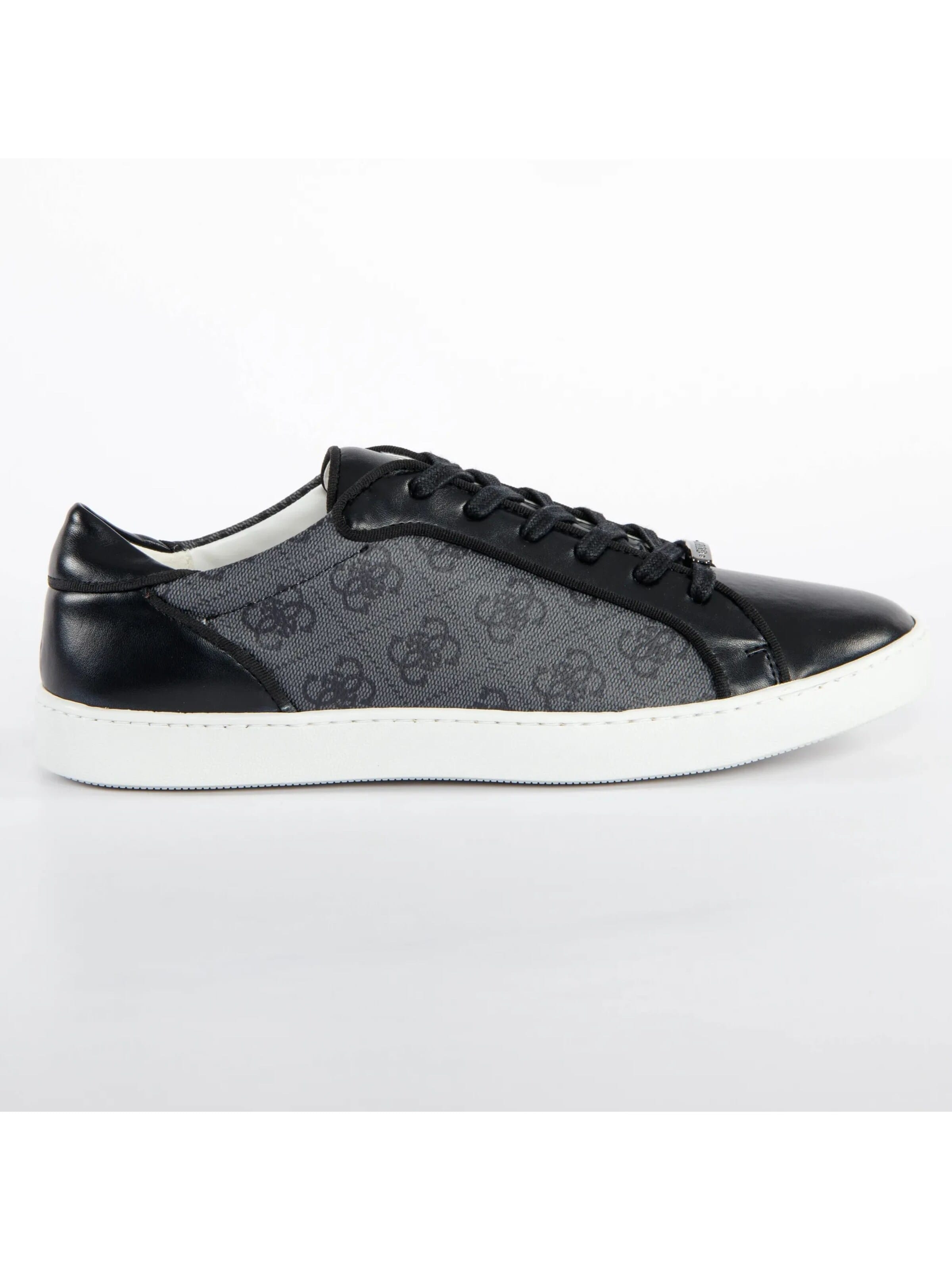 GUESS - Zapatos con cordón 'Logo 4g' en negro: frente