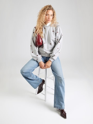 Sweat-shirt 'Dina' Fabienne Chapot en gris