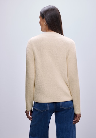 STREET ONE Knit Cardigan in Beige