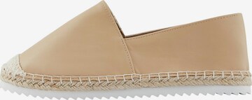 Espadrillas 'Lanny' di PIECES in beige: frontale