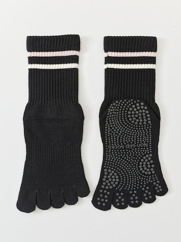 Millo Athletic Socks 'Freedome Yoga' in Black