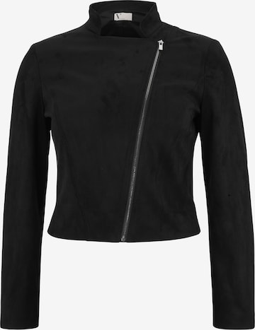 Vera Mont Bikerjacke mit Reißverschluss in Schwarz: predná strana