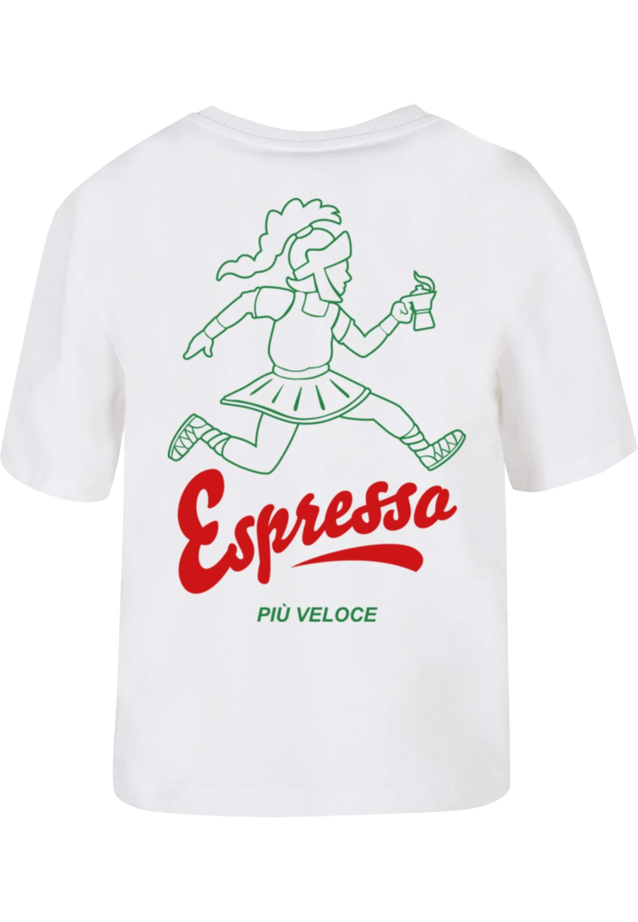 Miss Tee Tričko 'Più Veloce' – bílá