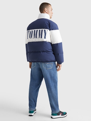 Tommy Jeans Winterjas 'Authentic' in Blauw