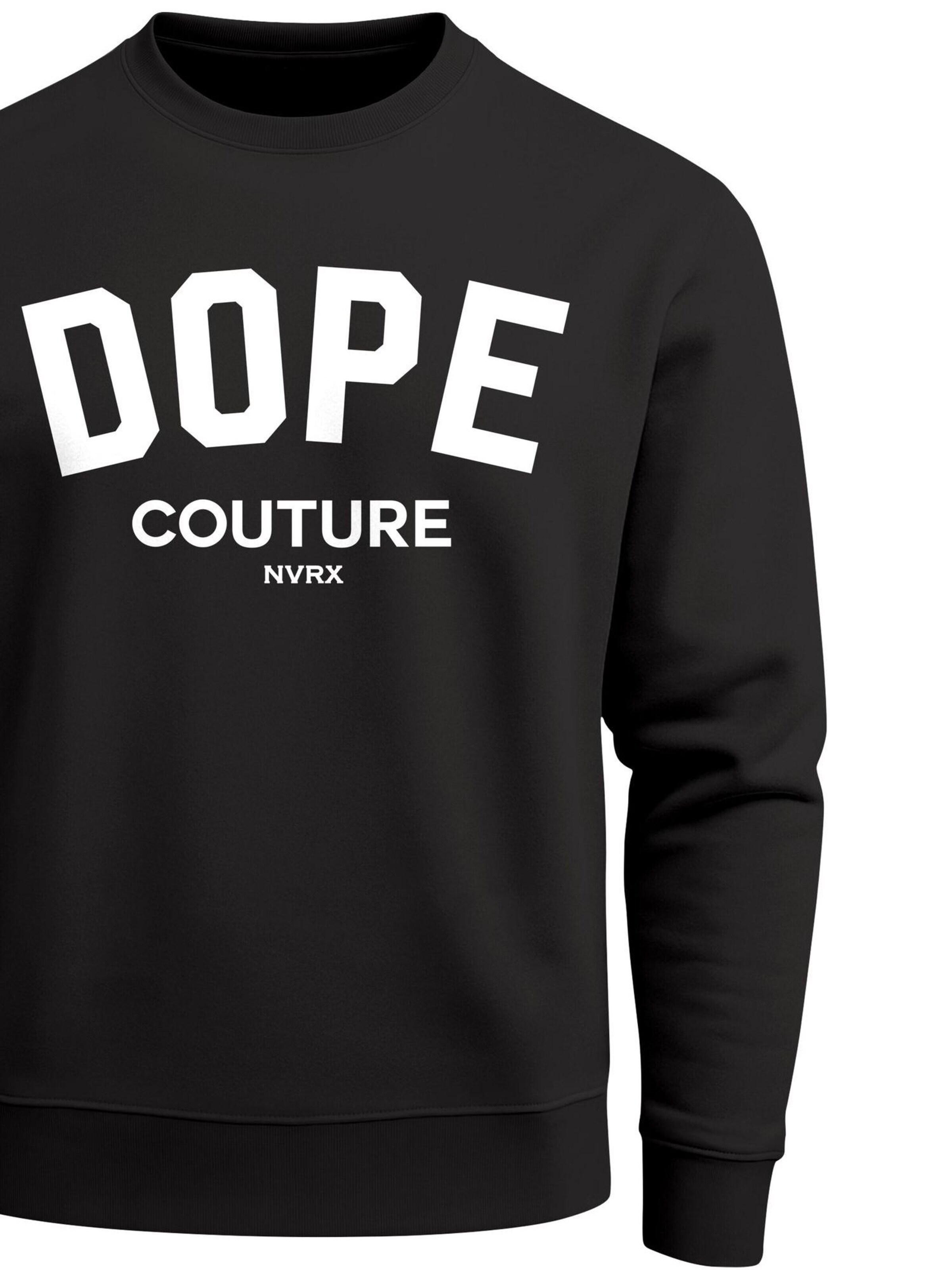 Neverless Sweatshirt 'Dope Couture' in Black