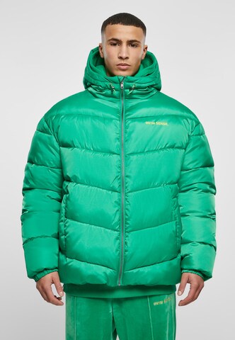 9N1M SENSE Winter Jacket in Green: front