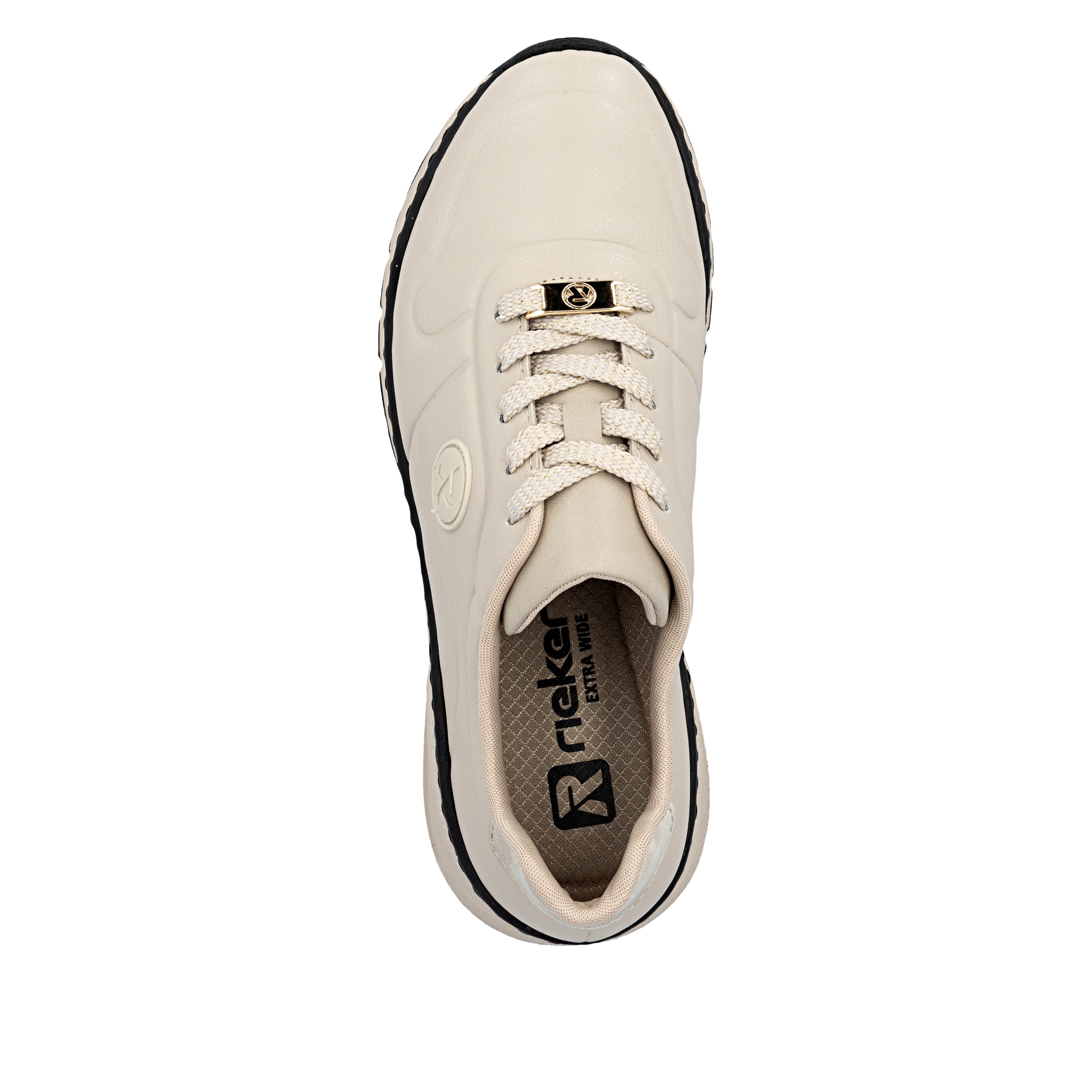 Baskets basses Rieker en beige