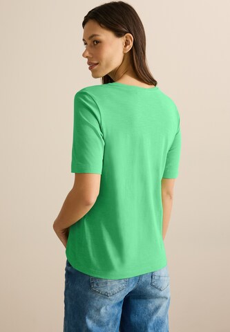 CECIL T-Shirt im Tunika-Look in Grün
