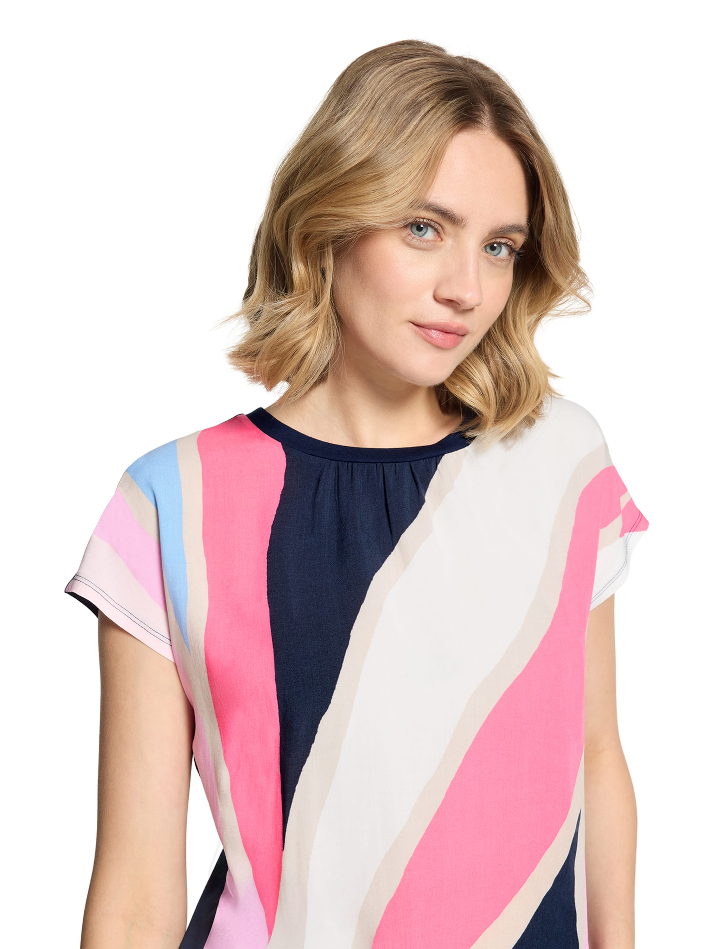 T-shirt Betty & Co en bleu