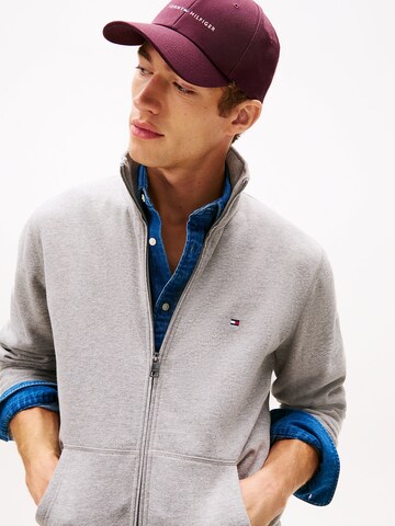 TOMMY HILFIGER Sweatjacke in Grau