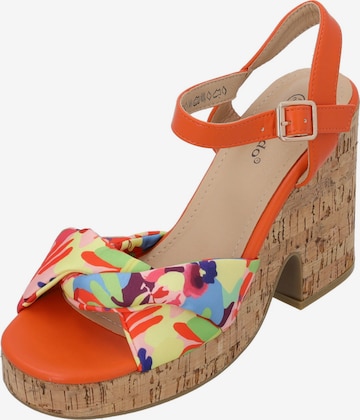 Palado Sandale 'Palado Evanie' in Orange: Vorderseite