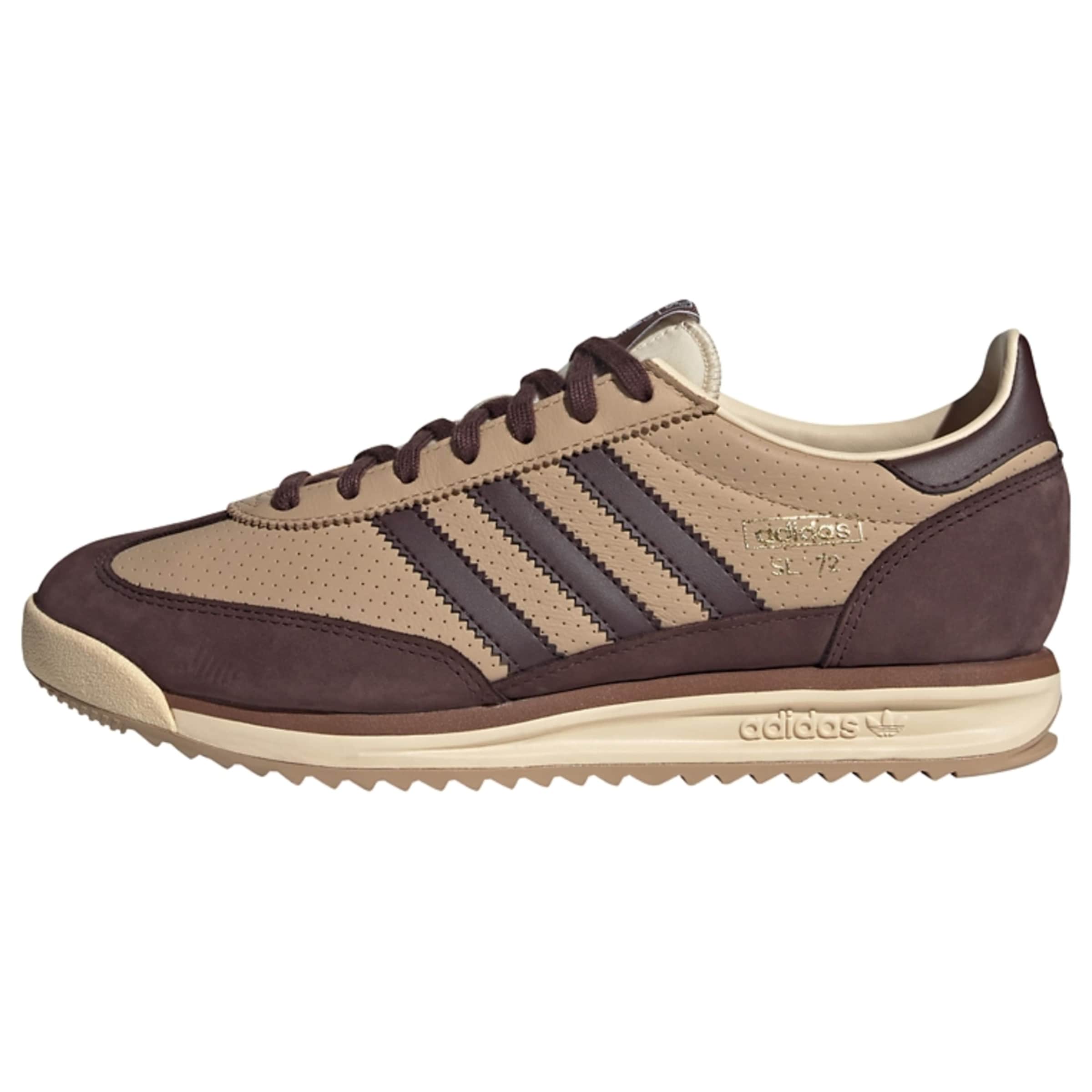 ADIDAS ORIGINALS Rövid szárú sportcipők 'SL 72 RS' - barna: elől