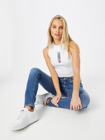 Tommy Jeans Top 'ARCHIVE' in Weiß