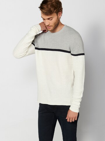 KOROSHI Pullover i hvid